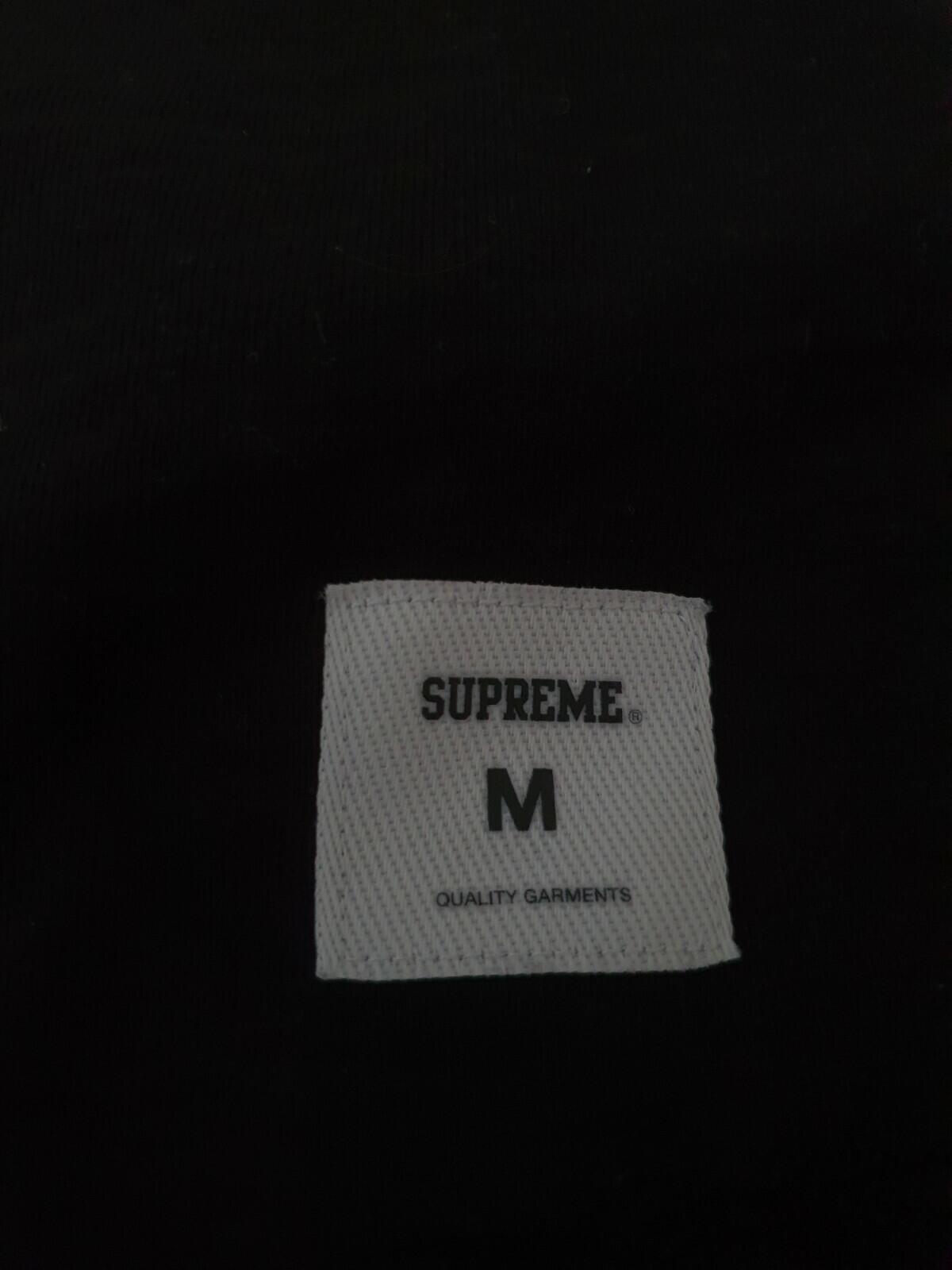 FW16 Supreme R.I.P L/S Top M medium black long sleeve tee t-shirt Worn 1x