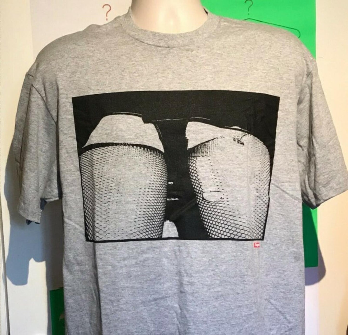 FW09 Supreme Upskirt tee grey T-shirt L large Vintage 2009 Ultra rare New