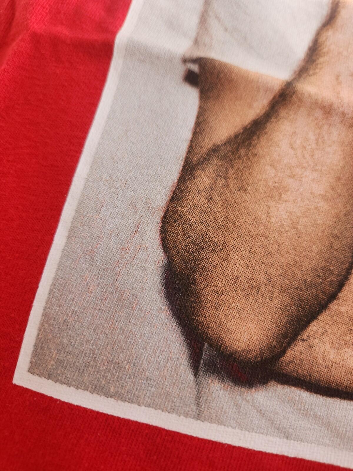 SS16 Supreme x Morrissey Photo Tee Red Size L