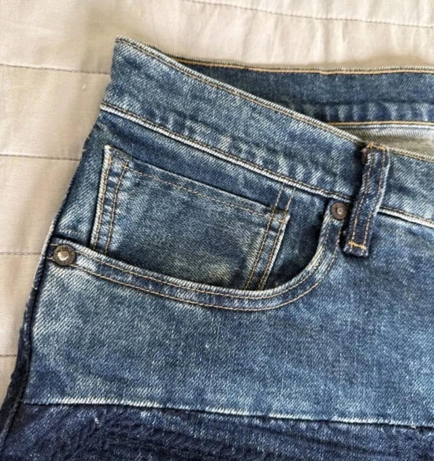 LEVIS Made & Crafted 511 Jeans Slim Cortado Dark Wash Size W34 L32