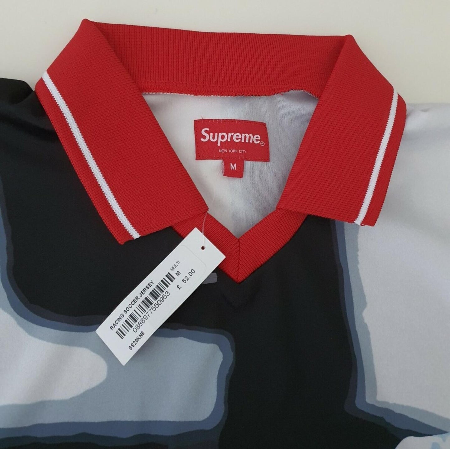 SS20 Supreme Racing Soccer Jersey Multicolour Size M