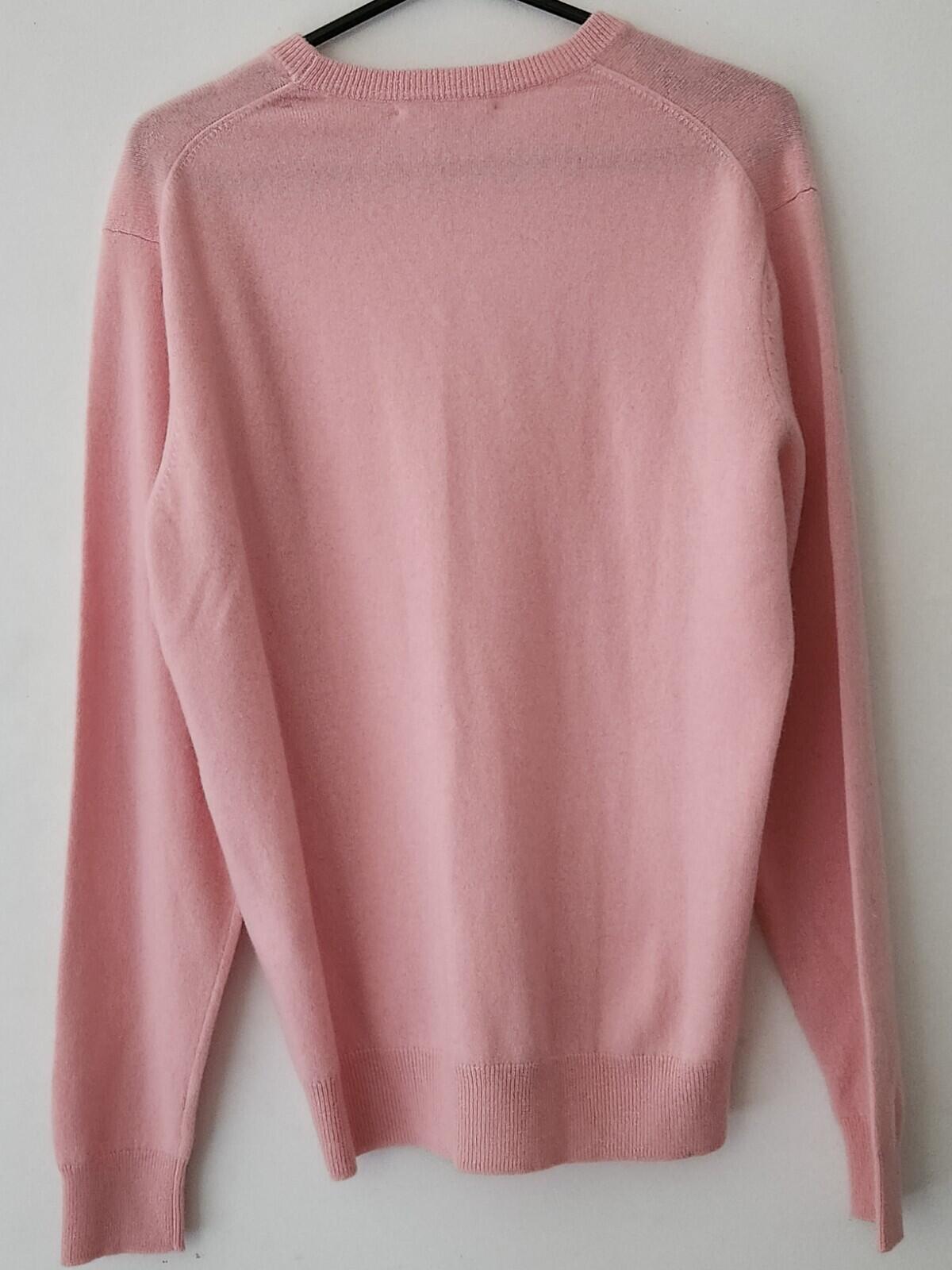 FW15 Supreme Cashmere RRP £228 Pink Sweater size M Medium