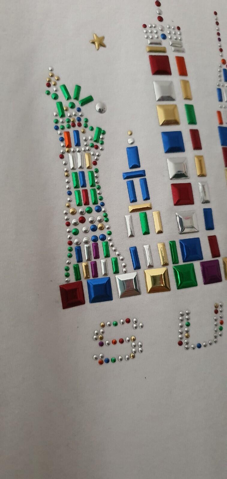 Camiseta FW21 Supreme Skyline S/S blanca talla M