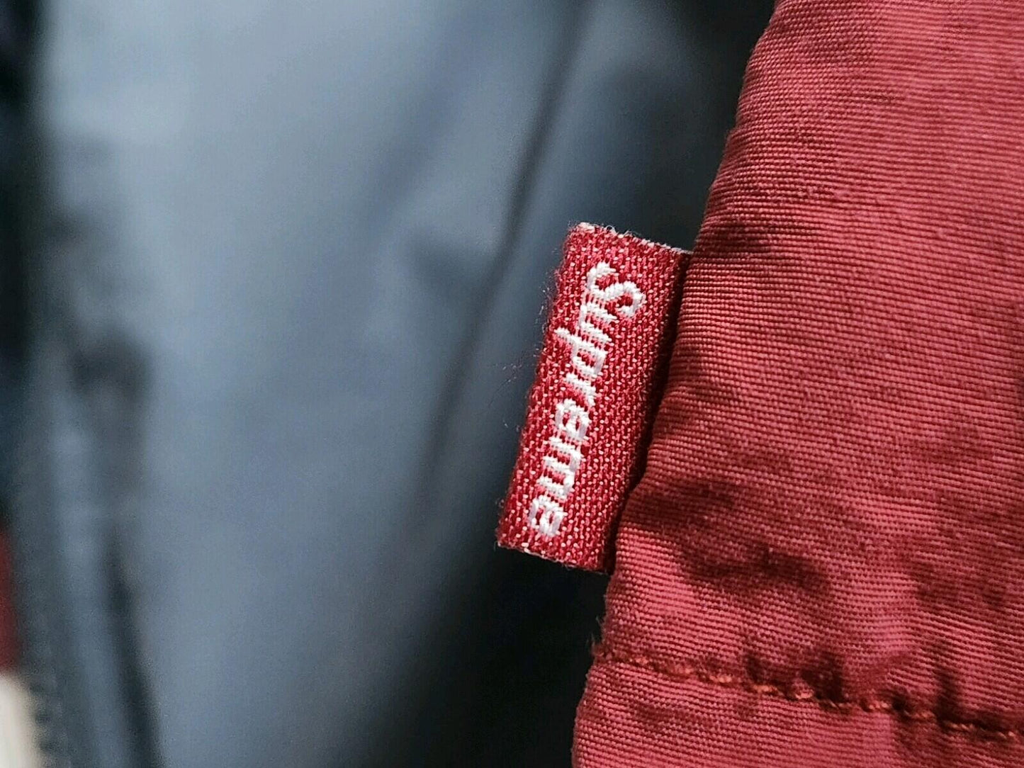 HW18 Supreme 2-Tone Zip Up Jacket M mittel Navy Wasserabweisend Reflektierend