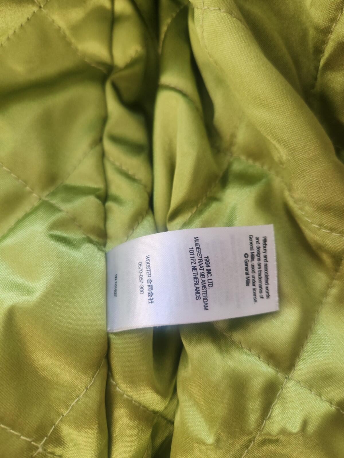 HW22 Supreme x Mitchell & Ness Doughboy Twill Varsity Jacket Grün Größe L