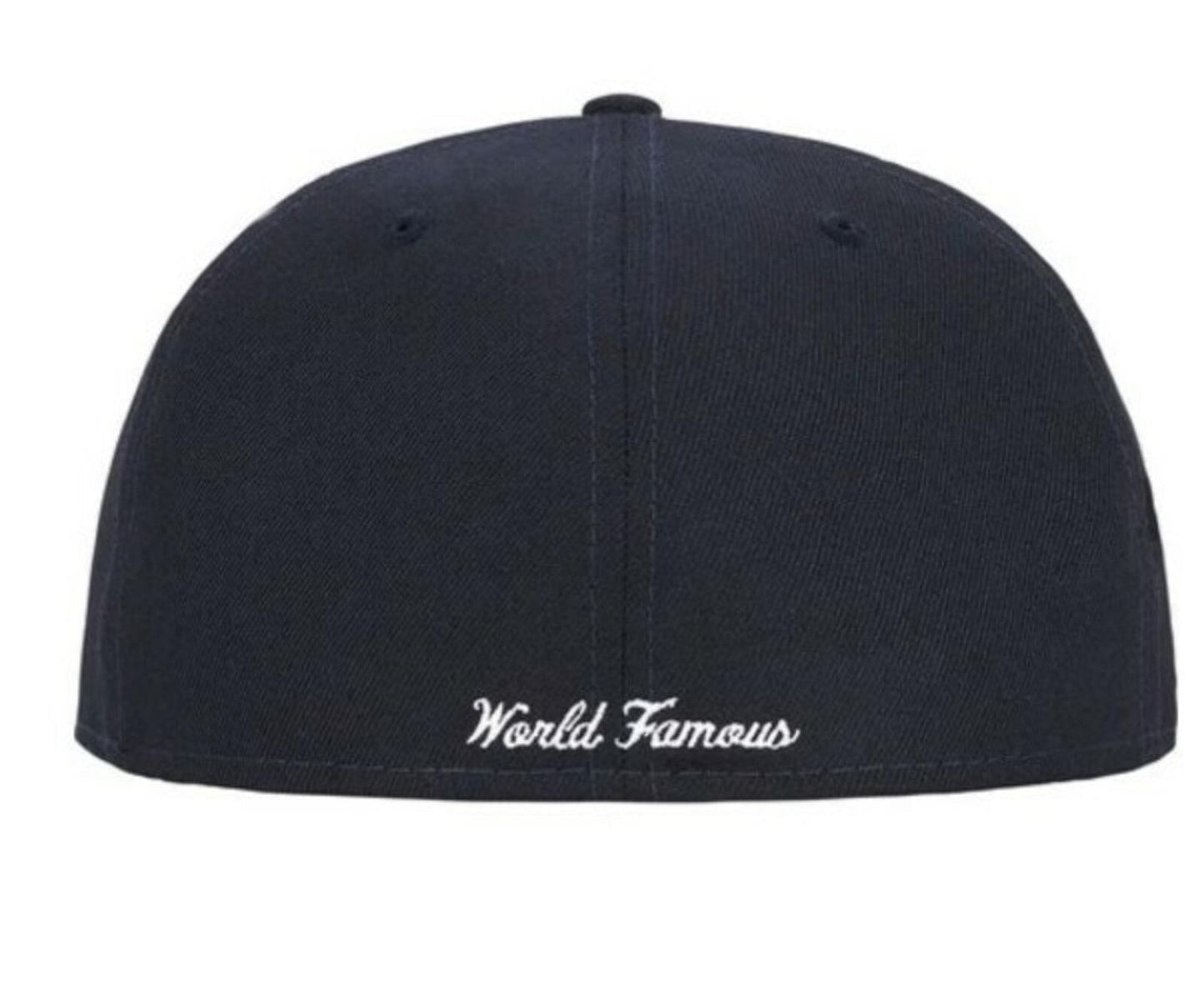 Gorra FW21 Supreme No Comp Box Logo New Era Azul Marino Talla 7 1/4