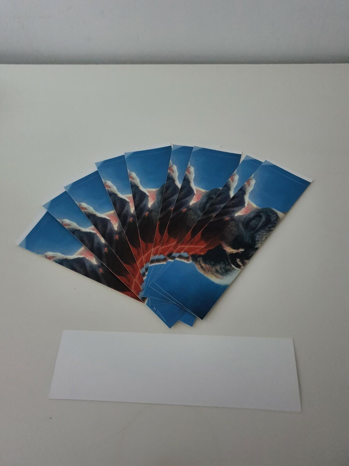 10x FW15 Supreme E.T box logo stickers 100% authentic