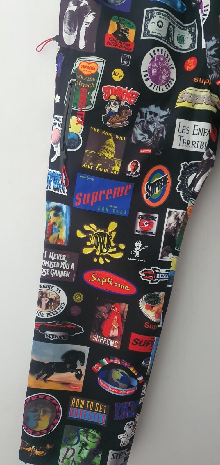 SS21 Supreme GORE-TEX Stickers pant size M medium pants