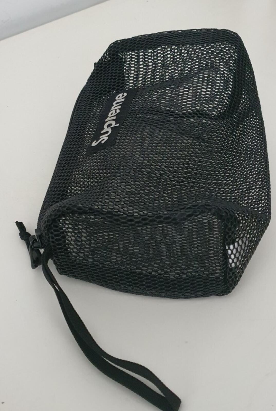 SS20 Supreme utility pouch black bag