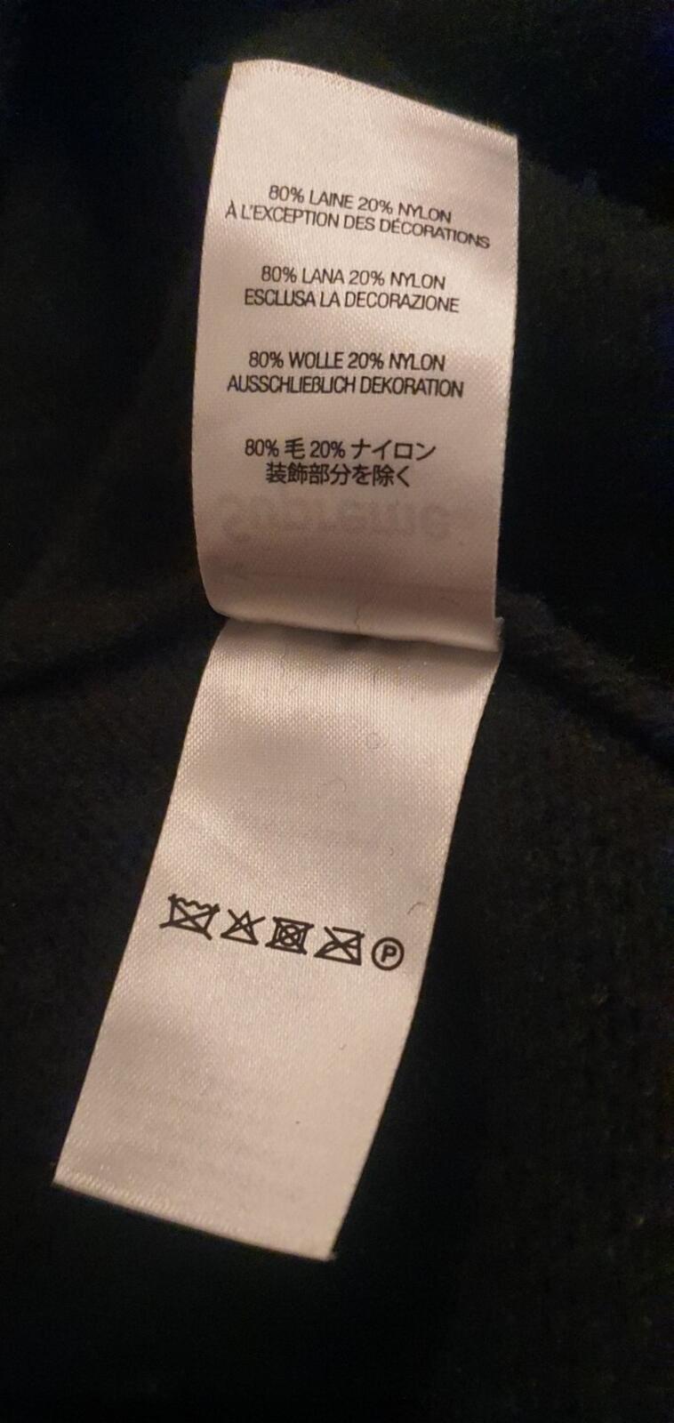 Sudadera de lana Supreme Doughboy FW22 negra talla S