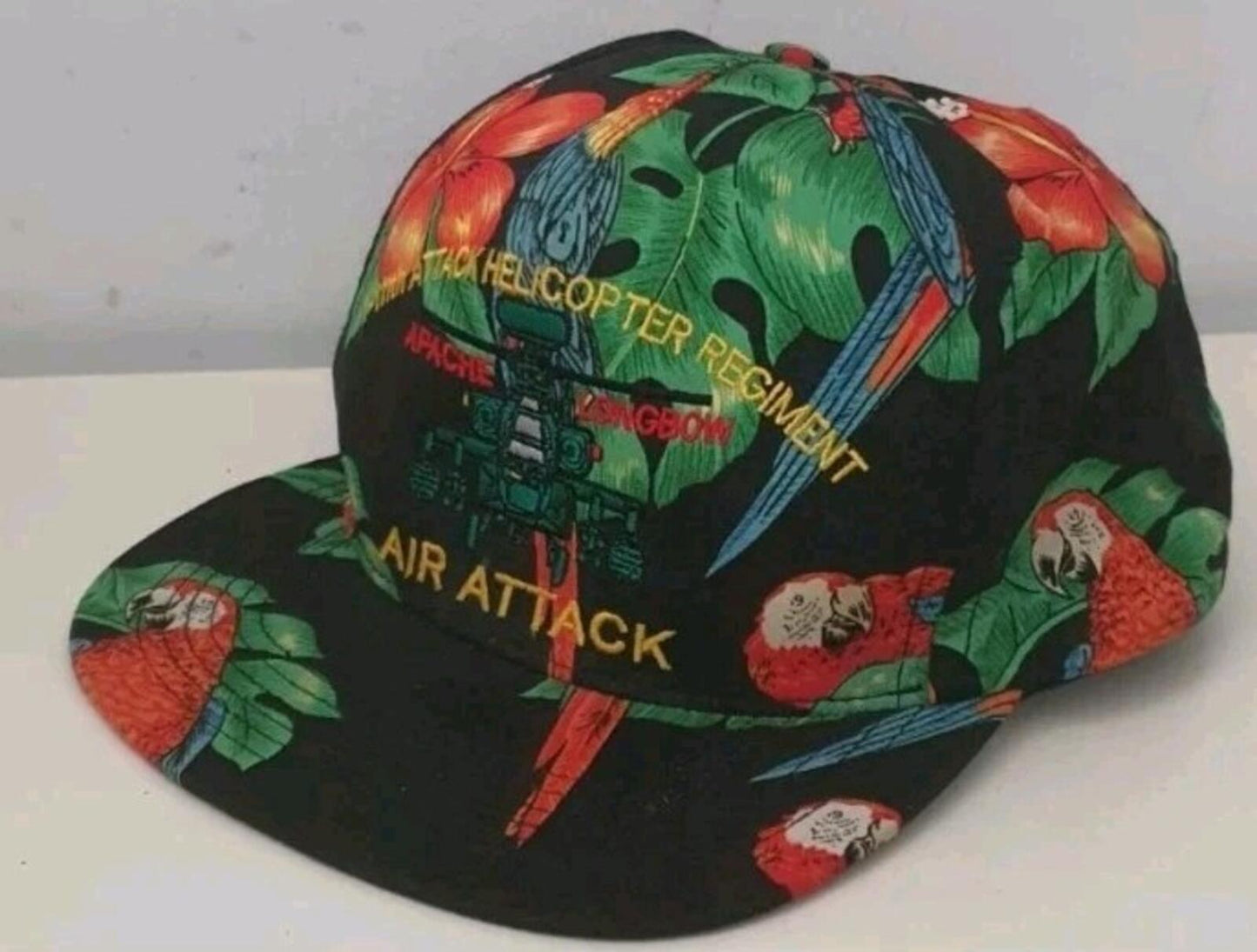 SS12 Supreme Apache Hawaiian 5panel FACTORY DEFECT 1/1 RARE Vintage 2012 Cap Hat