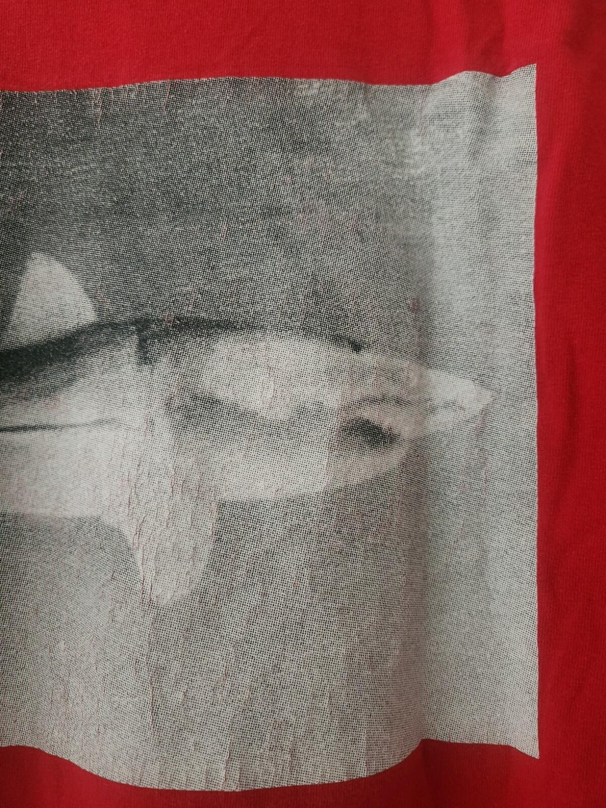 FW11 Supreme Shark L/S Tee size L large long sleeve red T-Shirt 2011 Vintage Top