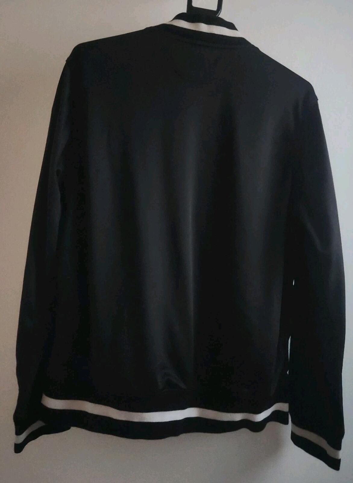 SS15 Supreme Mesh Nylon Varsity Jacket Black Size M