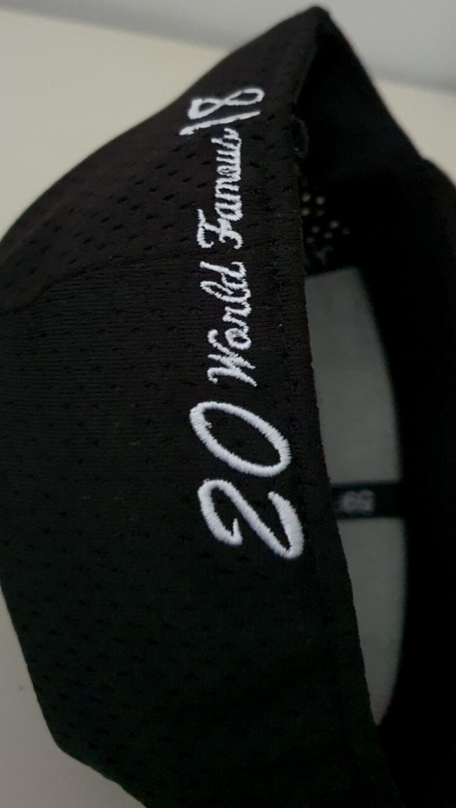 SS18 Supreme Mesh Box Logo New Era Kappe Schwarz Größe 7 1/2