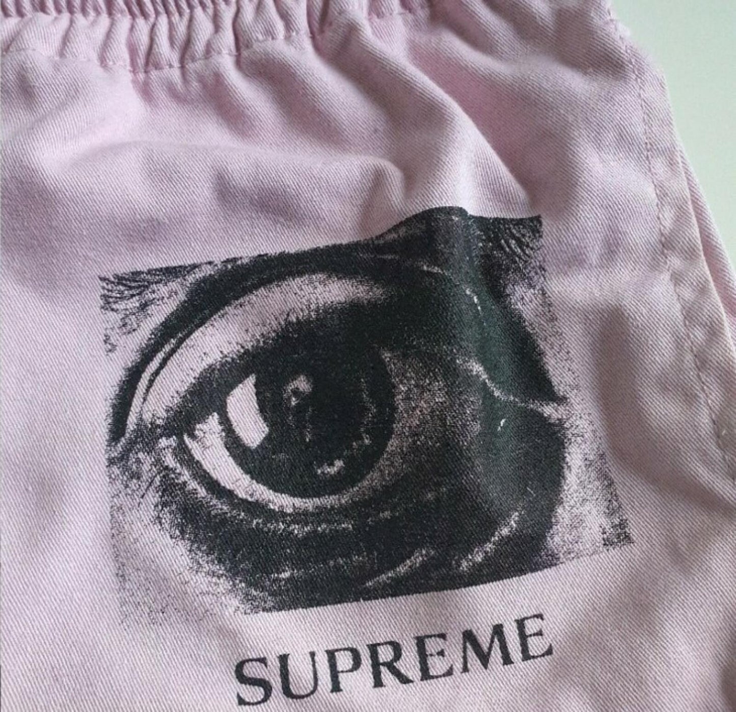 SS17 Supreme x MC Escher dust pink Short size S small shorts Rare