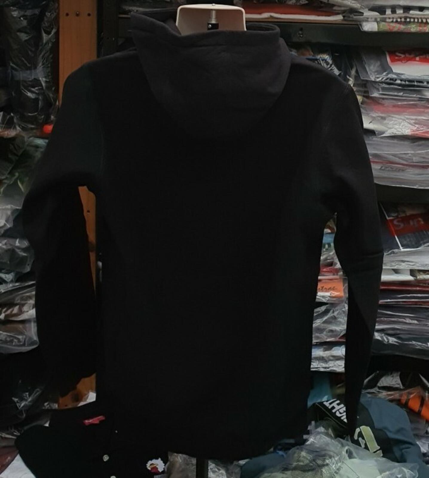 NOAH Jolly Roger black hooded sweatshirt size L large from 2015 hoodie