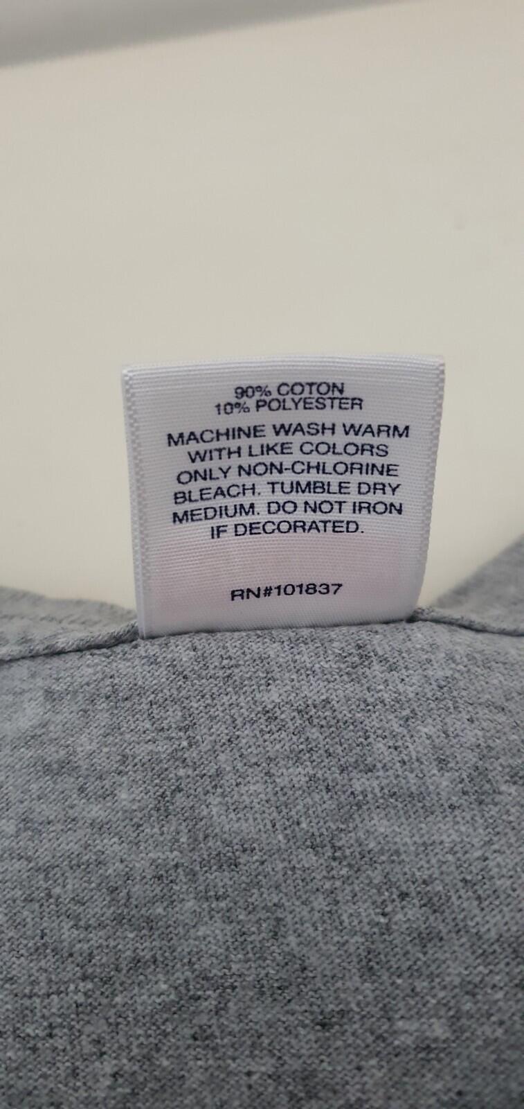 SS19 Supreme Cupid Tee size L large heather grey T-shirt