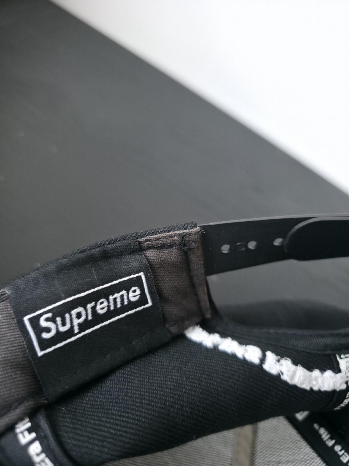SS09 Supreme x Malcolm McLaren Keith Haring New Era Snapback Cap Black