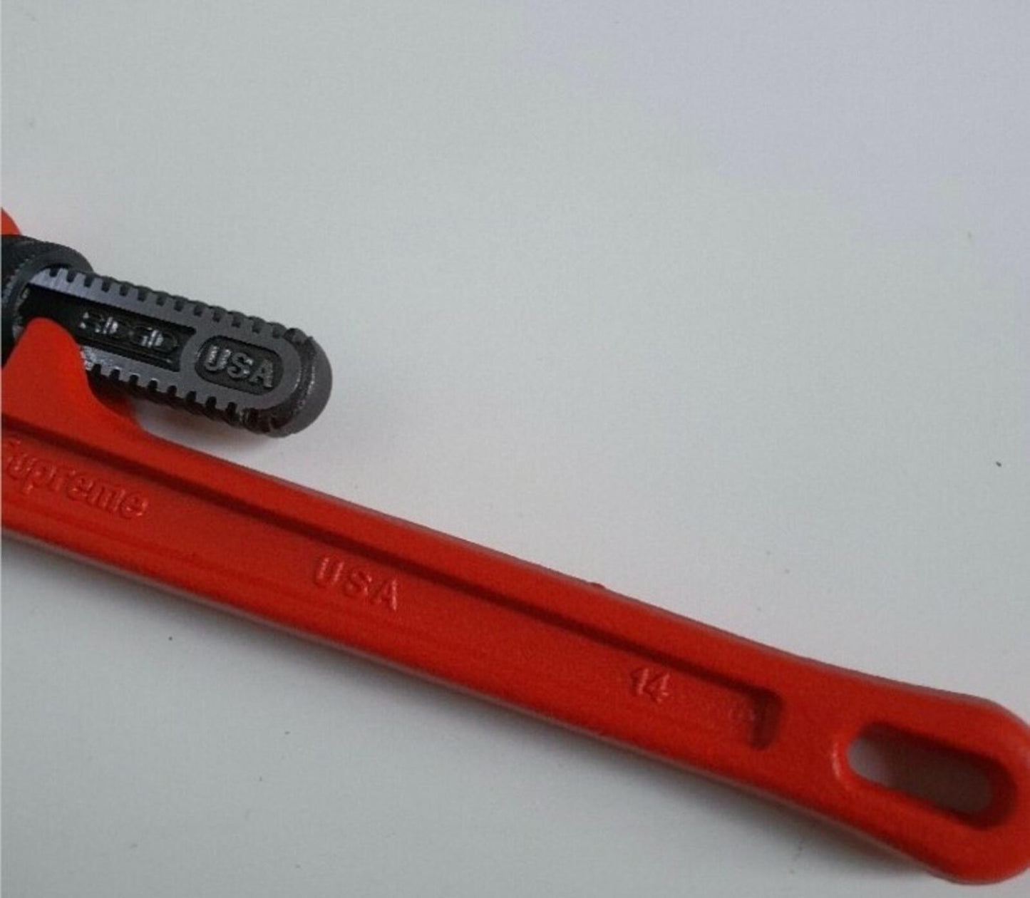 FW20 Supreme Ridgid pipe wrench red made in U.S.A Accessory