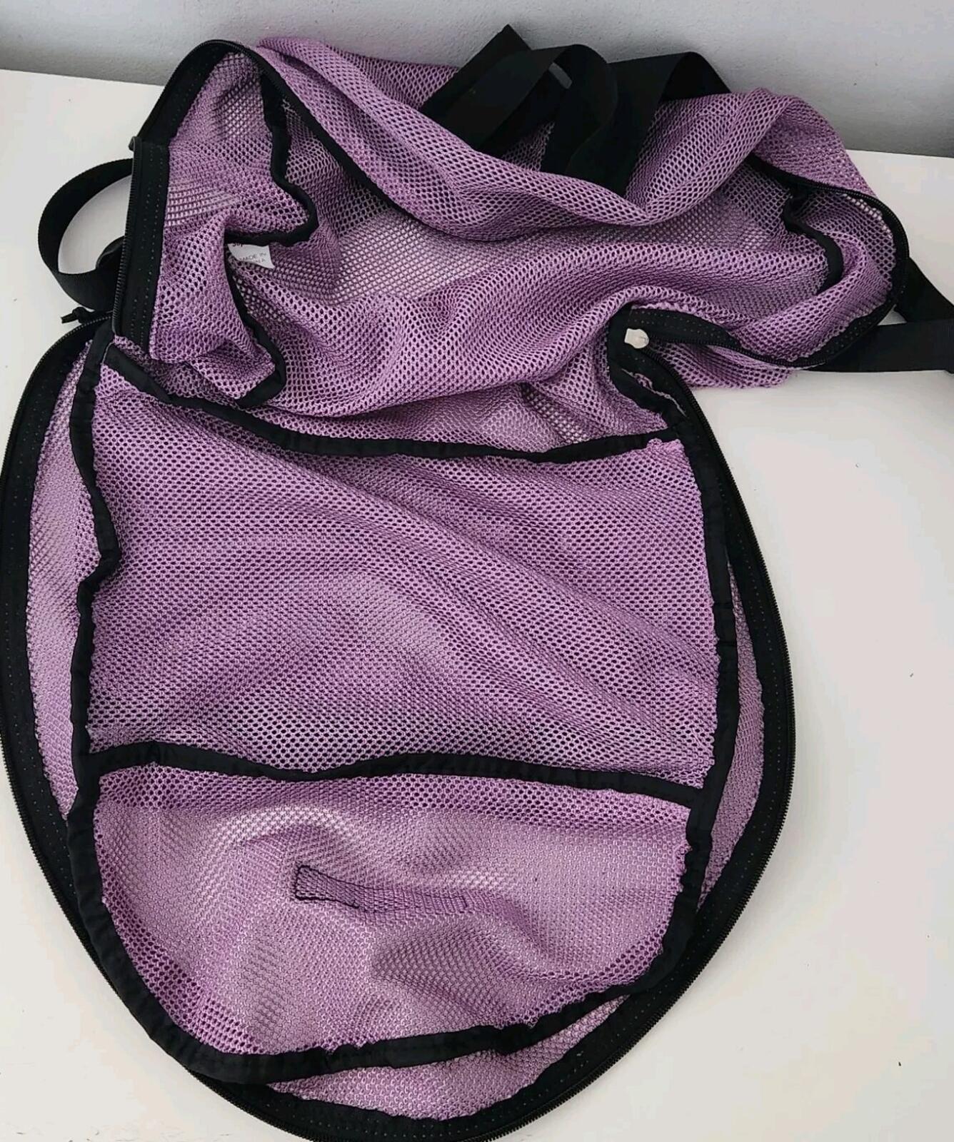 SS16 Supreme mesh backpack navy Bag Red Box Logo