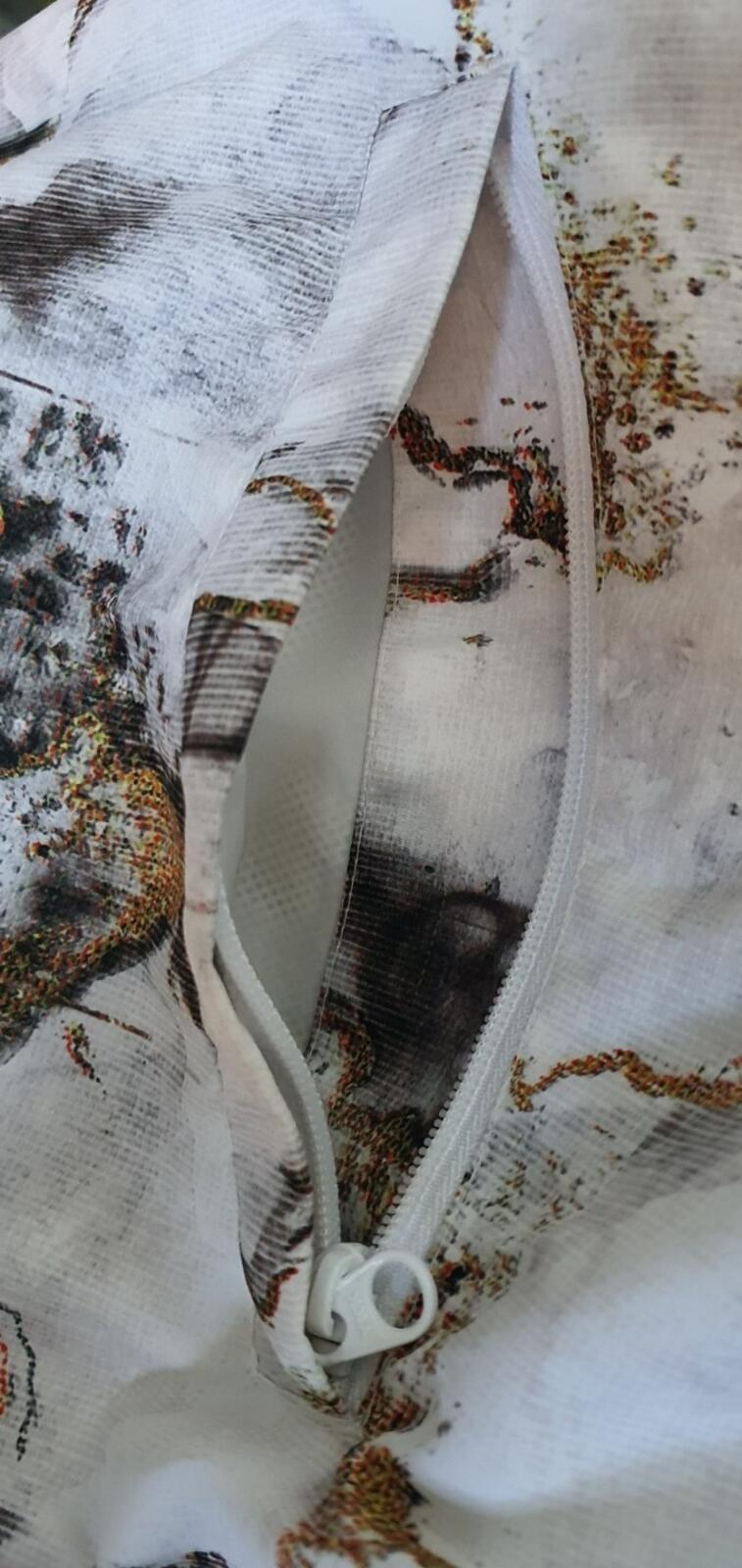 FW20 Supreme Marble Trainingsjacke Größe S klein weiß Wasserabweisend