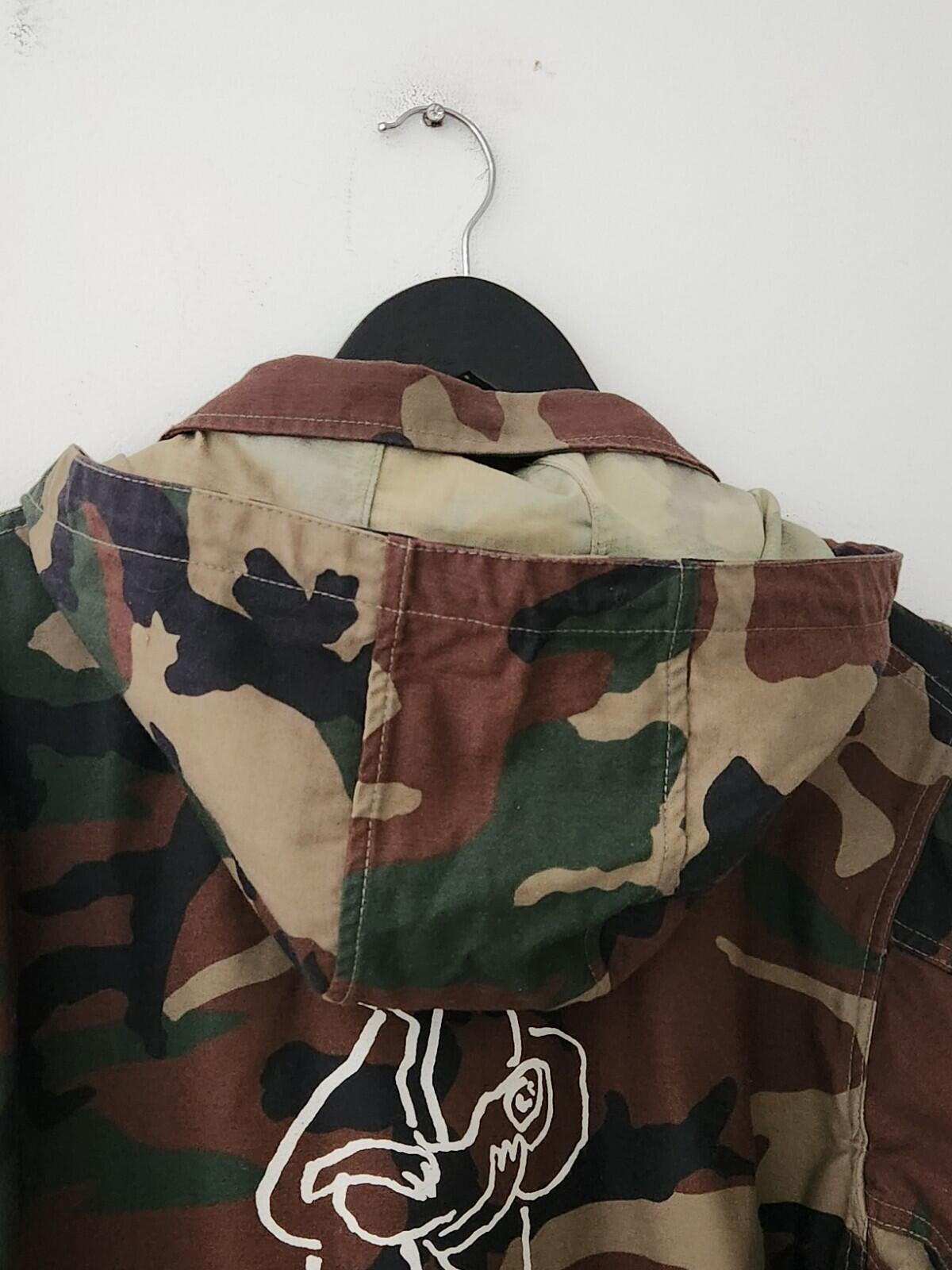 FW12 Supreme x Mark Gonzales M-51 jacket Removable Quilted Woodland Camo Medium