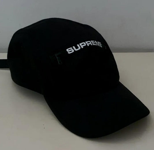 Gorra de campamento con cremallera superior Supreme FW21 negra