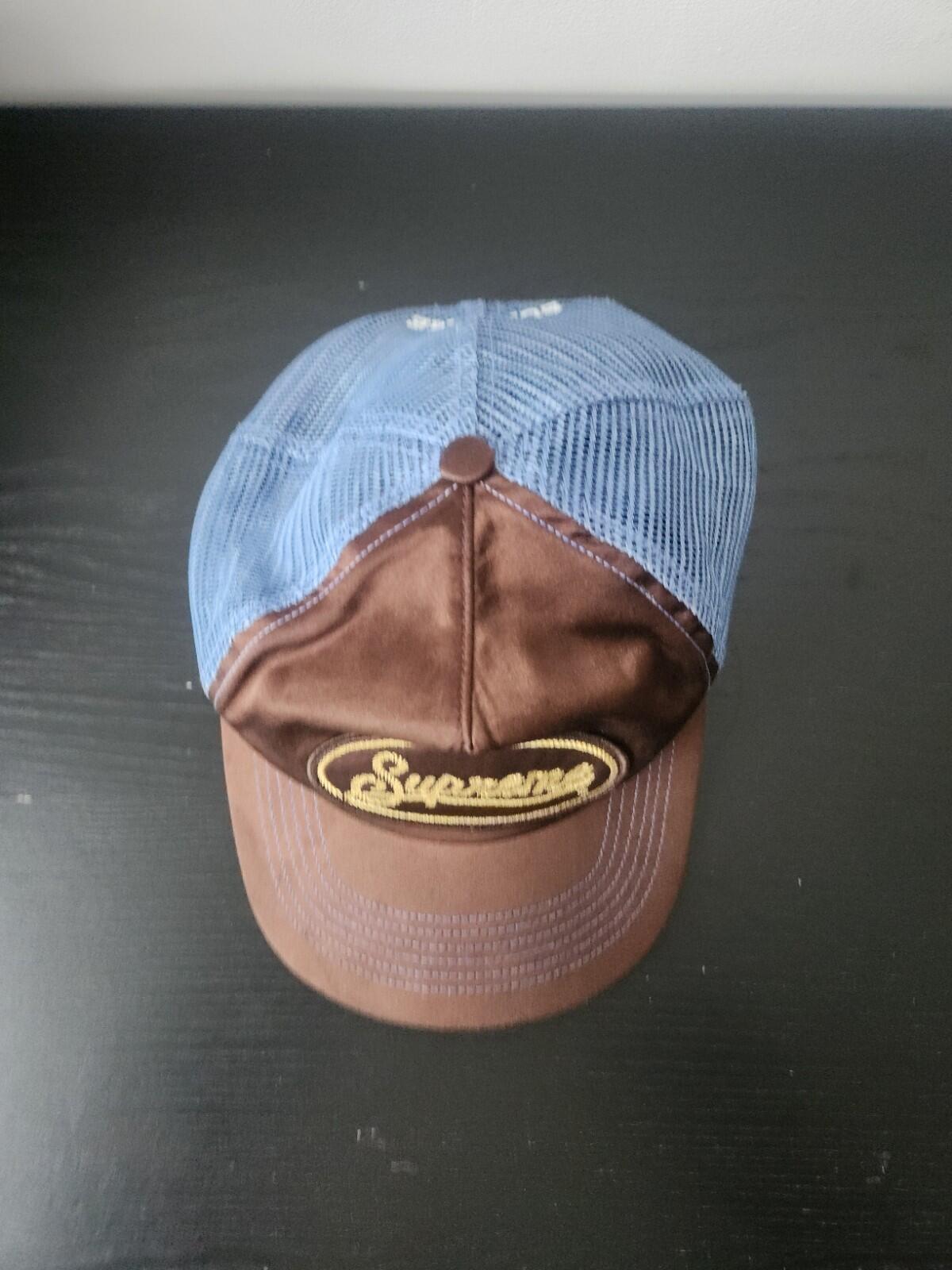 SS22 Supreme Silk Mesh Back 5-Panel Brown