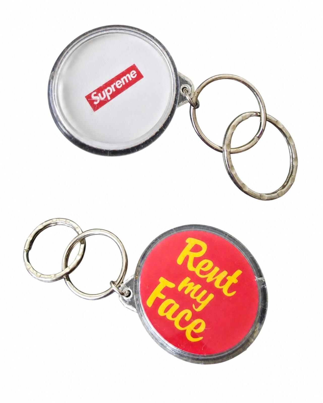 SS12 Supreme Rent My Face Keychain