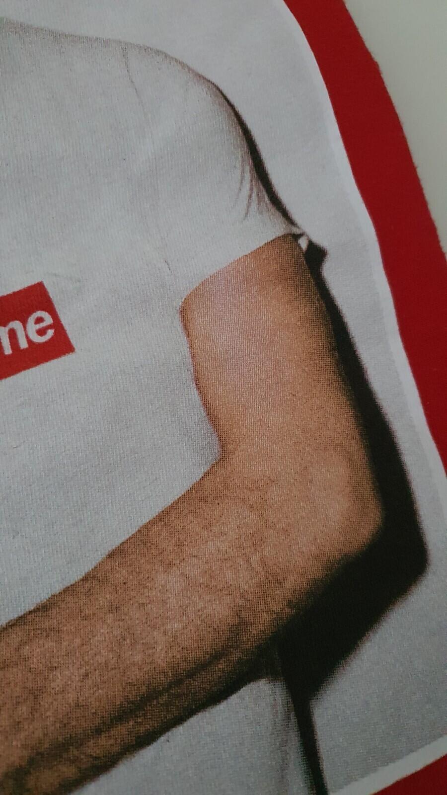 SS16 Supreme x Morrissey Photo Tee red T-shirt size M medium