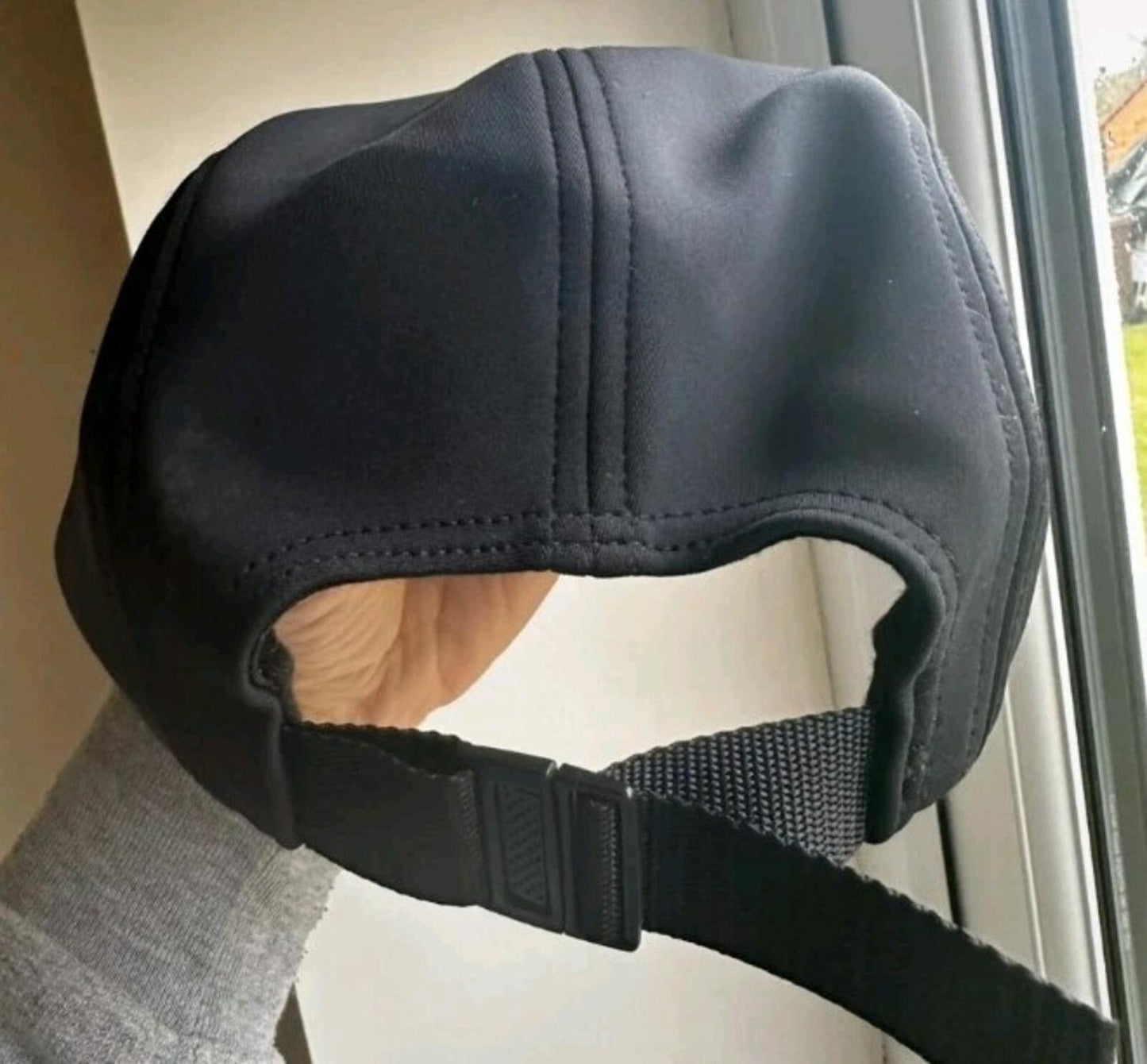 SS15 Supreme Expedition Leather Visor Camp Cap Hat Black