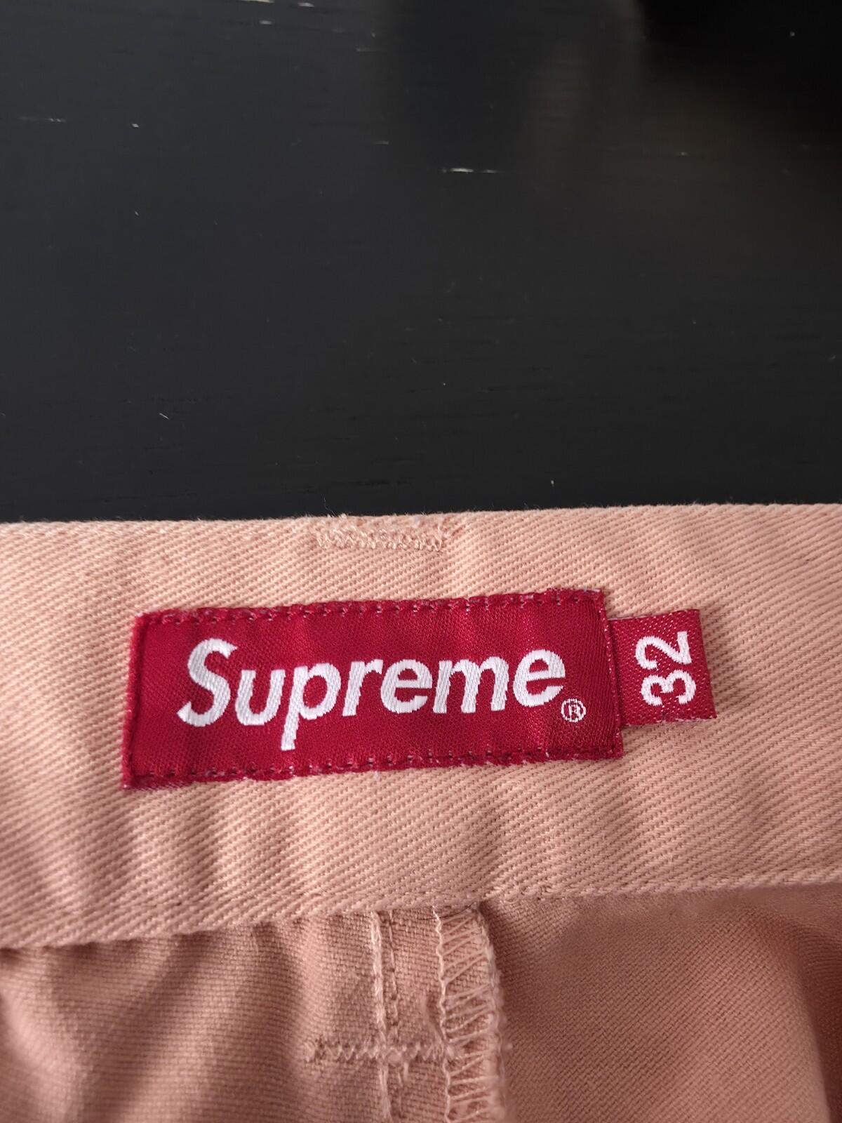 SS14 Supreme Work Pant Peach Size 32 W32 L32