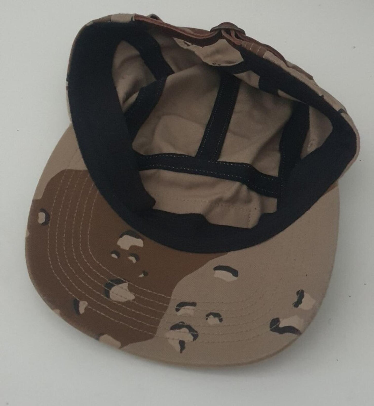 FW17 Supreme Washed Chino Twill Camp Cap Desert Camo