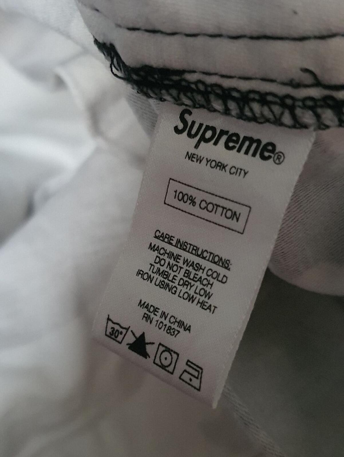 FW16 Supreme Cargo Pant Cow Camo Size 32