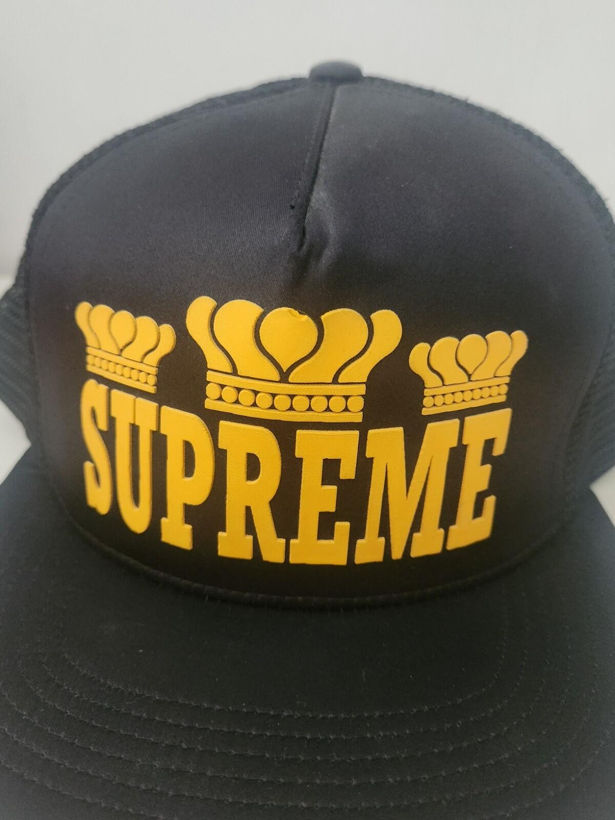 FW15 Supreme Champ Mesh Back 5-Panel Black
