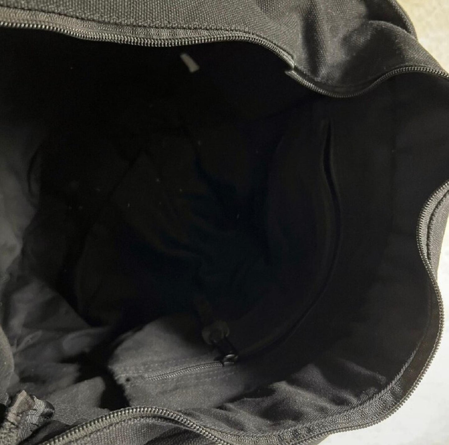 FW20 Supreme Canvas tote bag black Box Logo