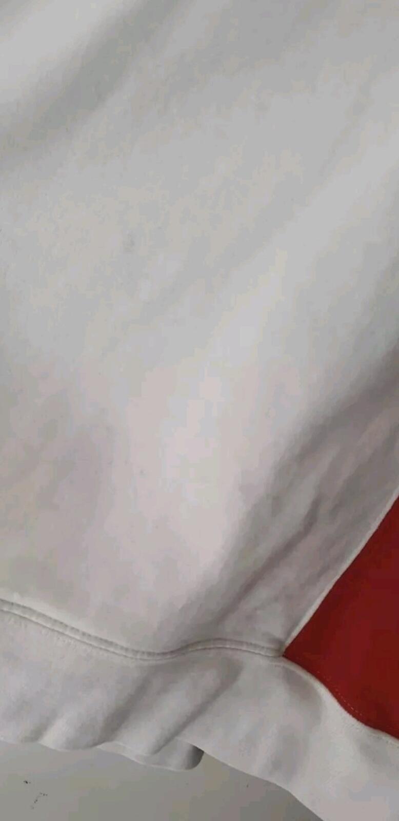 SS16 Supreme Panelled Crewneck size L large white sweatshirt Jumper