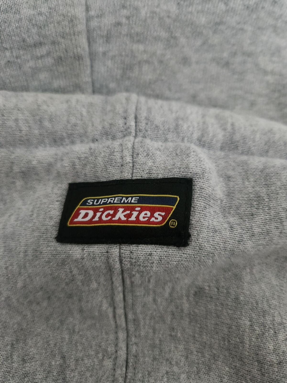 FW23 Supreme Dickies Plaid Hooded Zip Up Shirt size M medium black top flannel