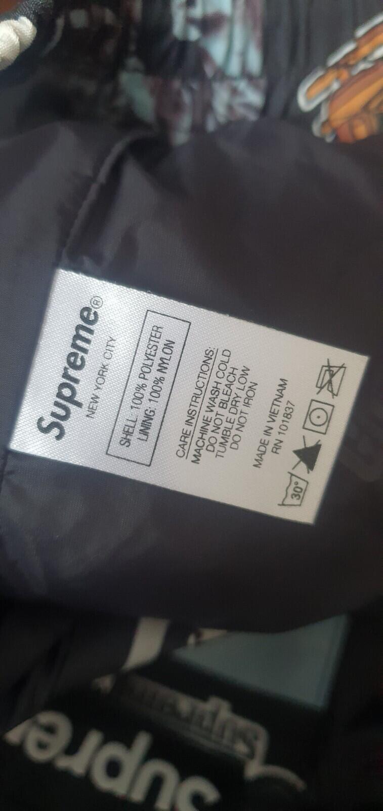 SS21 Supreme GORE-TEX Stickers pant size M medium pants