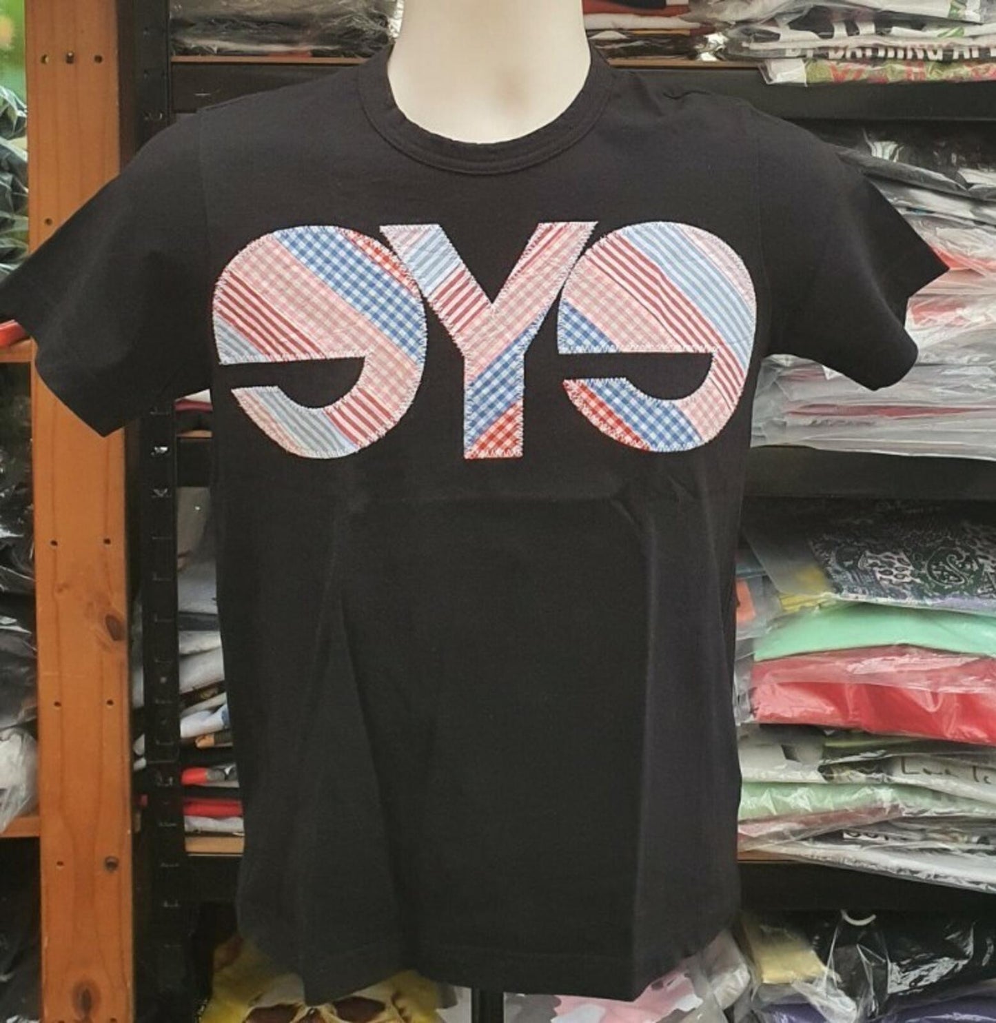Comme Des Garçons Junya Watanabe MAN eYe Tee black T-shirt CDG S small RRP £120