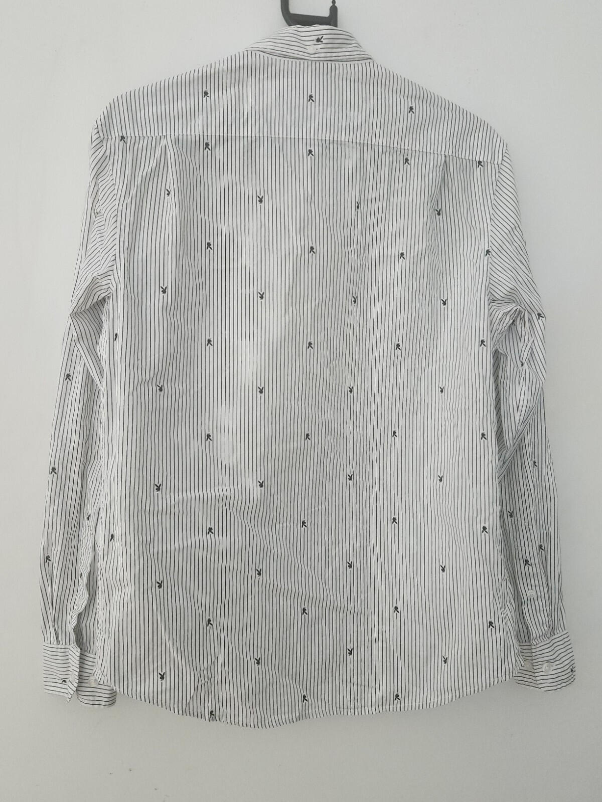 SS11 Supreme x Playboy Oxford Shirt S small white vintage 2011 Rare Button Up