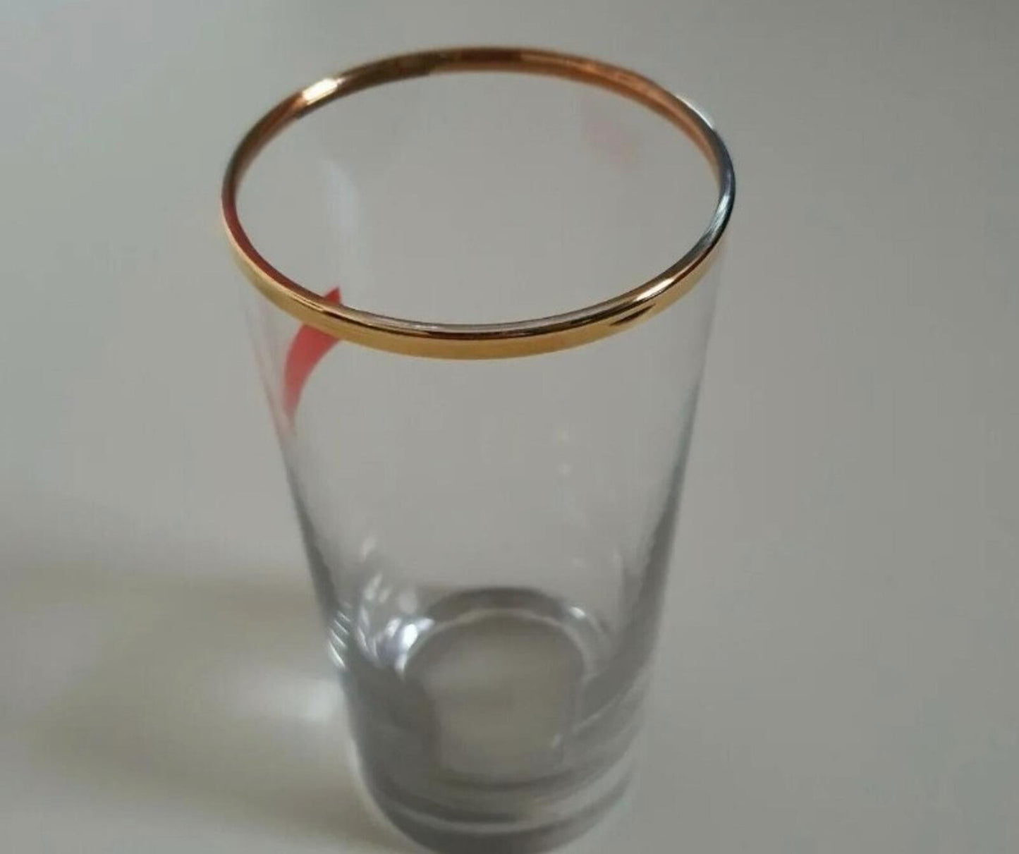 FW15 Supreme Bar Glass clear small red box logo Accessory