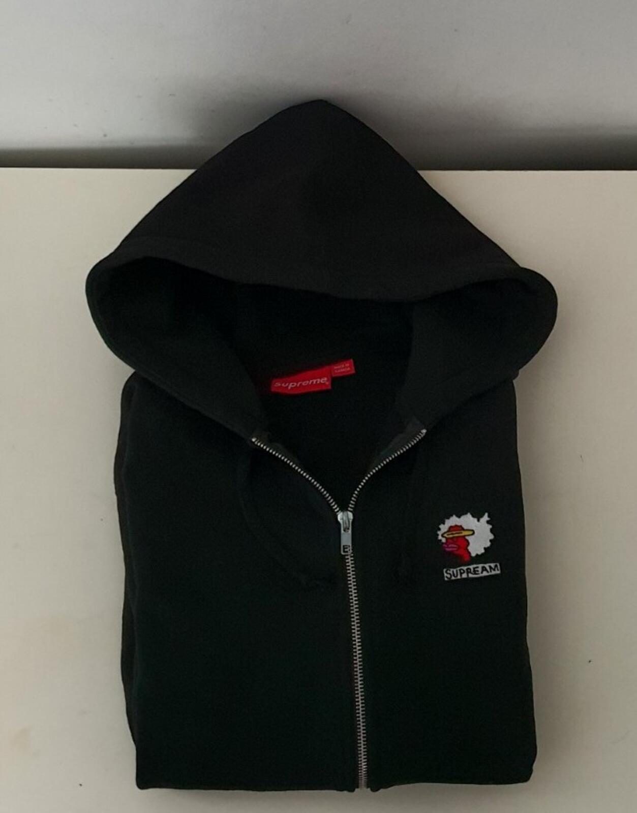 FW17 Supreme Gonz Ramm Hoodie Black M Mark Gonzales