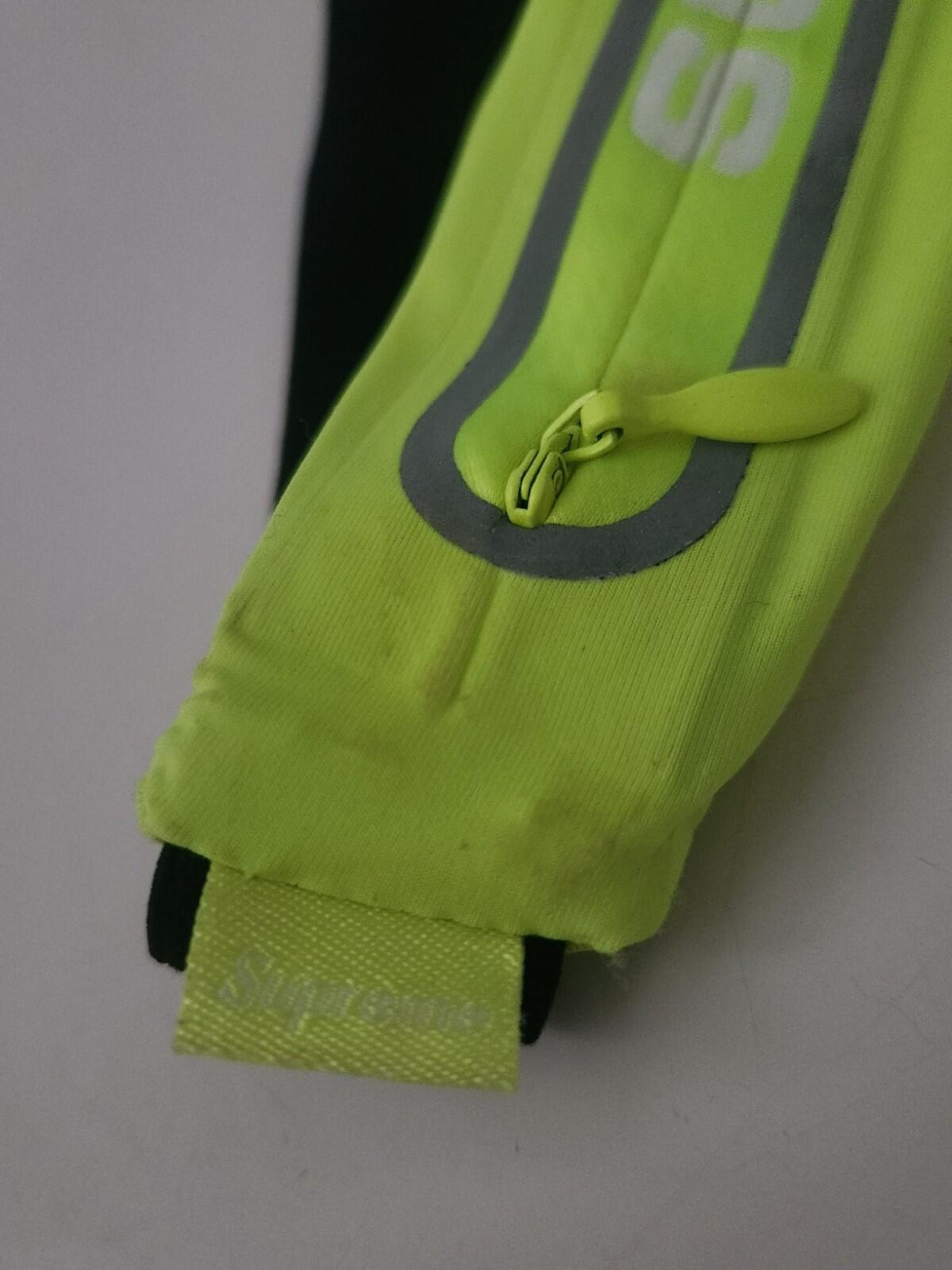 SS19 Supreme Running Bag Leuchtgelb Reflektierender Besatz
