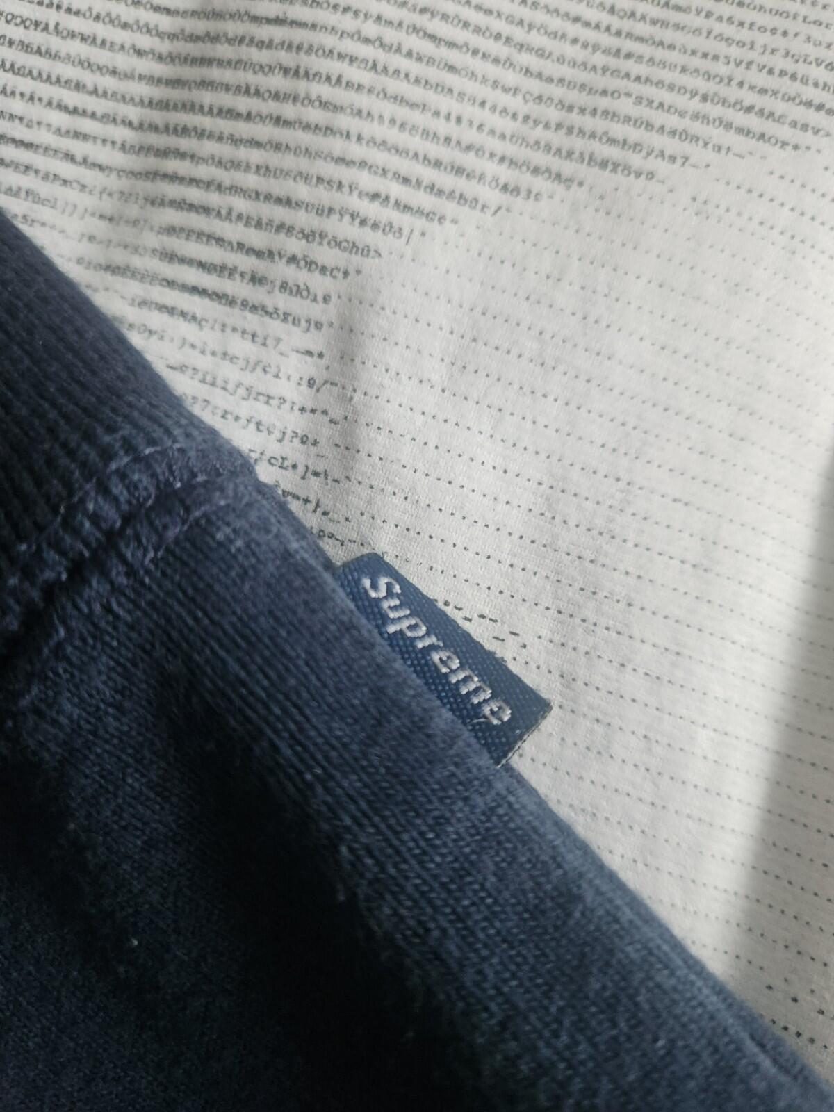 SS17 Supreme Digi Hooded Sweatshirt Navy Größe M