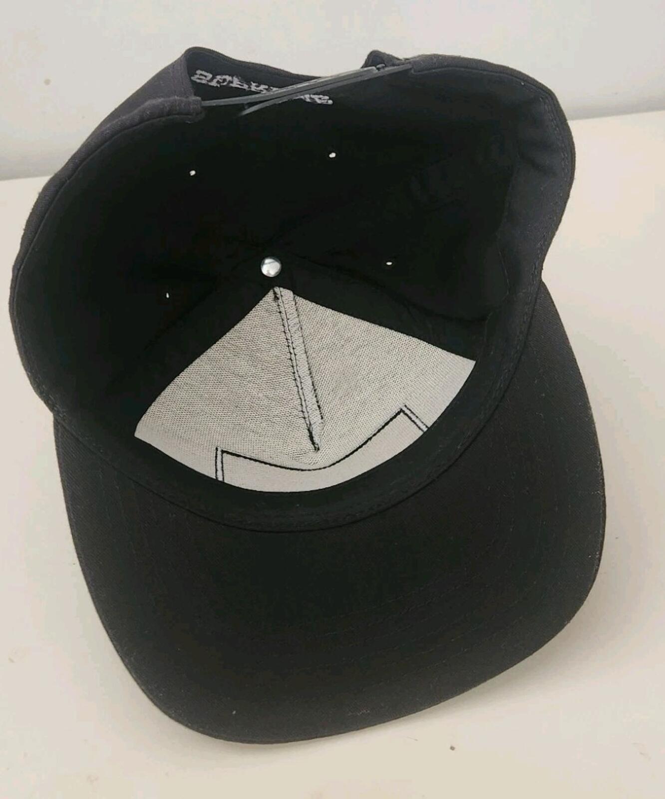 FW16 Supreme Astronaut Hologram 5-panel Black Cap Hat