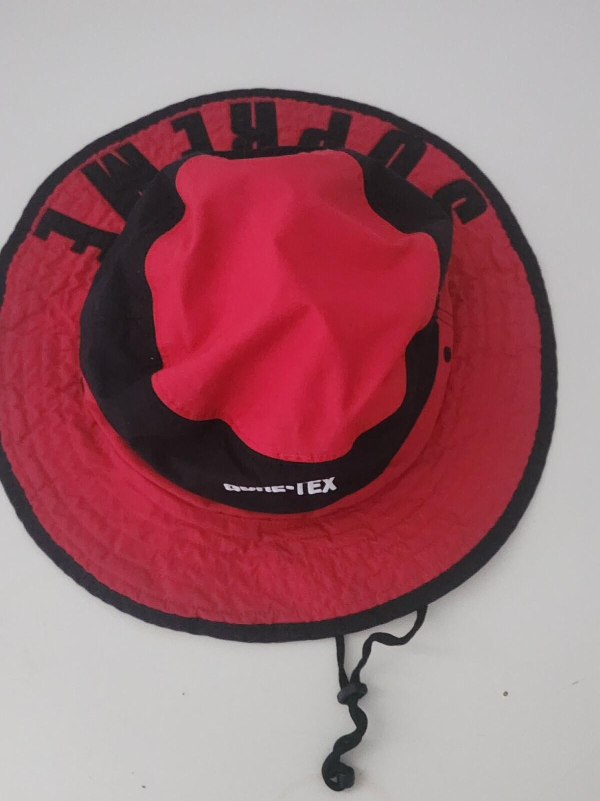 SS19 Supreme THE NORTH FACE Arc Logo Horizon breeze hat Red TNF S/M GORE-TEX