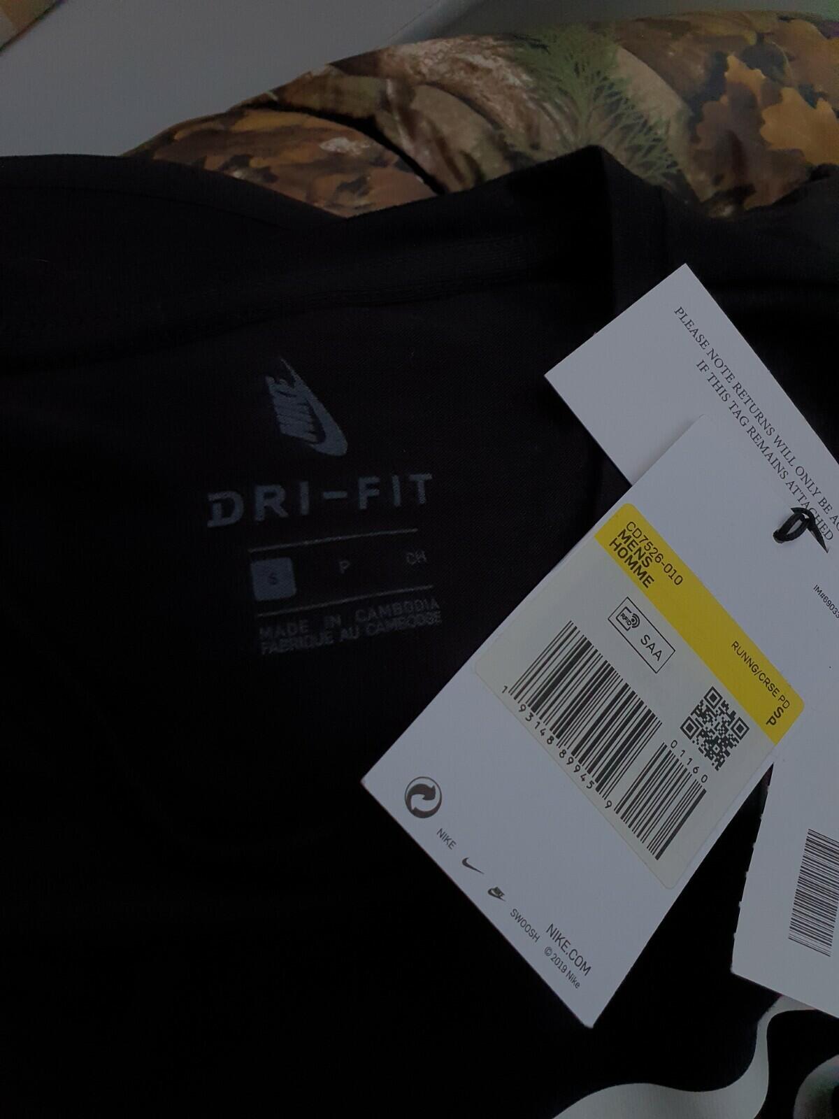 Nike x Undercover Jun Takashi Dri-Fit NRG TC Tee Black Size S