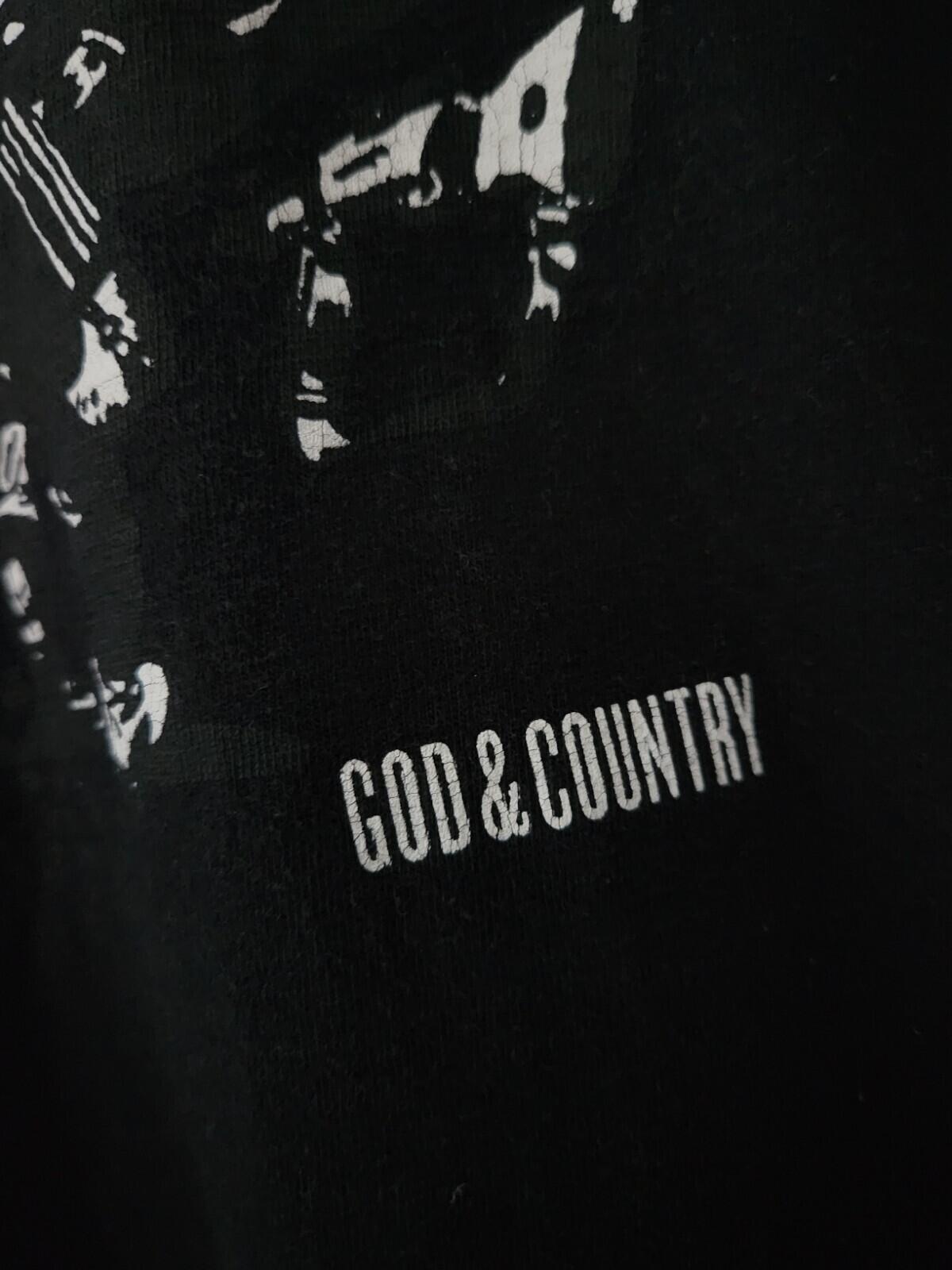 FW10 Supreme God and Country Tee Size M