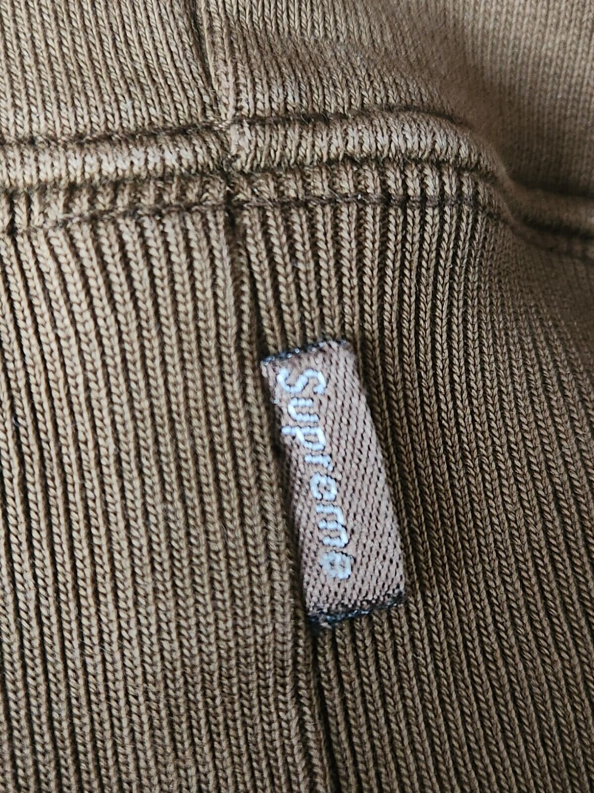 SS19 Supreme Dipped crewneck size M medium Brown sweatshirt